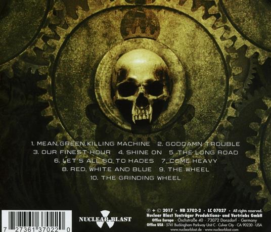 The Grinding Wheel - CD Audio di Overkill - 2