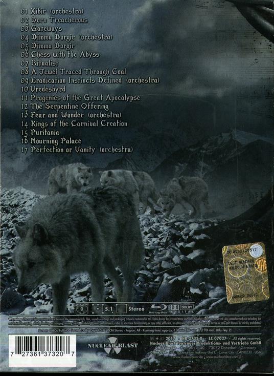 Dimmu Borgir. Forces of the Northern Night (2 Blu-ray) - Blu-ray di Dimmu Borgir - 2