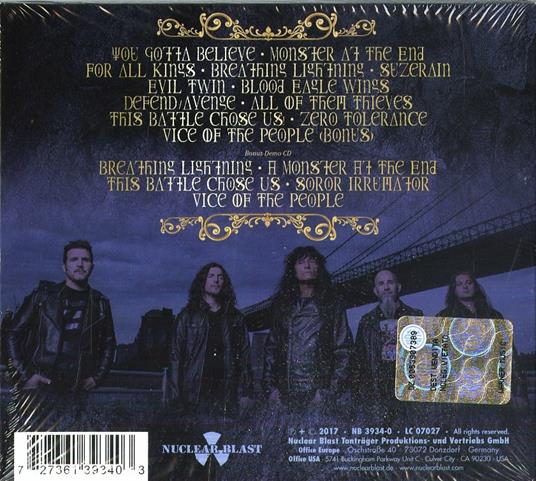 For All Kings (Tour Edition) - CD Audio di Anthrax - 2