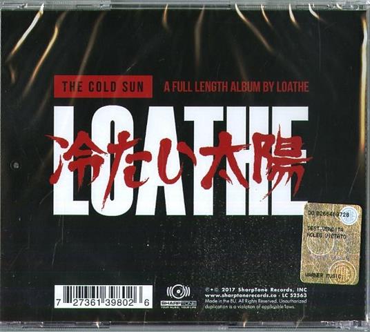 The Cold Sun - CD Audio di Loathe - 2