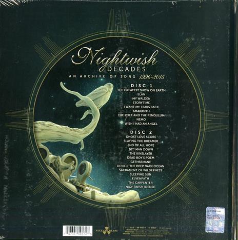 Decades (Earbook) - CD Audio di Nightwish - 2