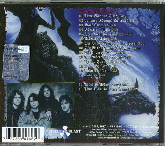 Somewhere Far Beyond - CD Audio di Blind Guardian - 2