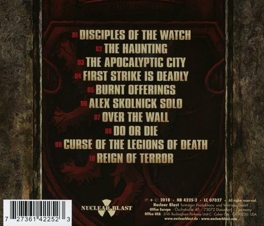 Live at Eindhoven - CD Audio di Testament - 2