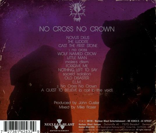 No Cross No Crown (Jewel Case Edition) - CD Audio di Corrosion of Conformity - 2