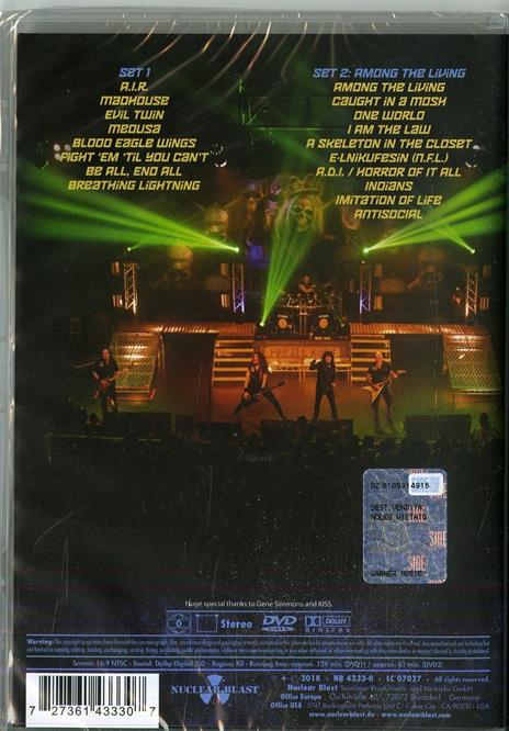 Kings Among Scotland (2 DVD) - DVD di Anthrax - 2