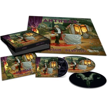 Cursum Perficio (Limited 2 Picture Disc + 1 CD Box Set Edition) - Vinile LP + CD Audio di Anthrax