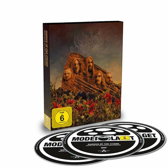 Garden of the Titans. Live at Red Rocks Amphitheater - CD Audio + DVD di Opeth