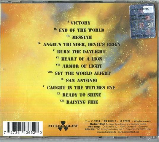 Armor of Light (Reiusse Standard Edition) - CD Audio di Riot V - 2