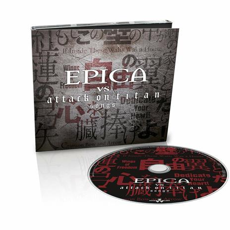 Epica vs. Attack on Titan Songs (Digipack) - CD Audio di Epica