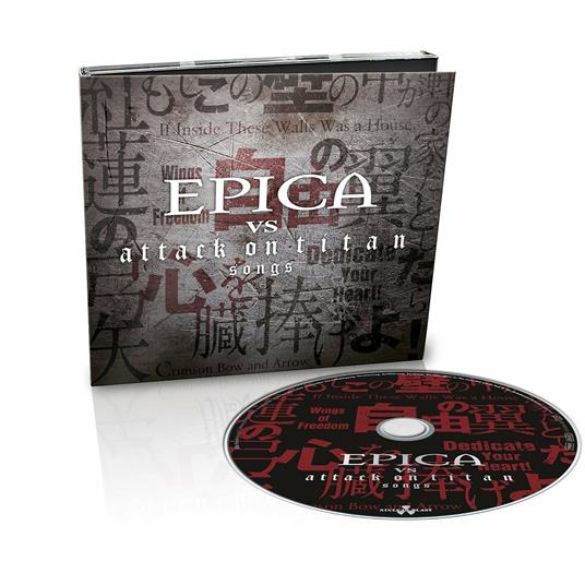 Epica vs. Attack on Titan Songs (Digipack) - CD Audio di Epica