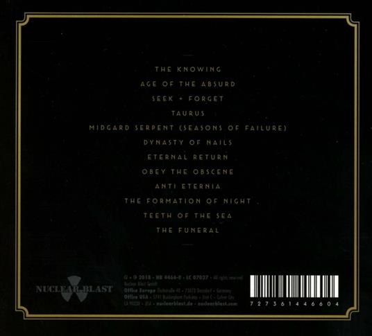 The Modern Art of Setting Ablaze - CD Audio di Mantar - 2