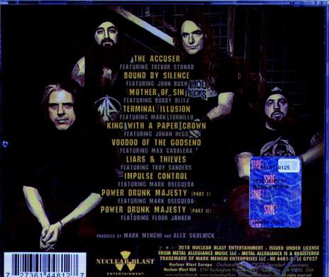 Volume II. Power Drunk Majesty - CD Audio di Metal Allegiance - 2