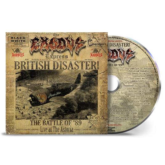 British Disaster. The Battle of '89 (Live at the Astoria) - CD Audio di Exodus