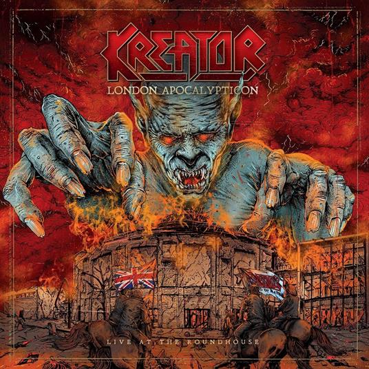 London Apocalypticon. Live At The Roundhouse (CD + Blu-Ray) - CD Audio + Blu-ray di Kreator