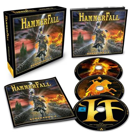 Renegade 2.0 20 Year Anniversary - CD Audio + DVD di Hammerfall