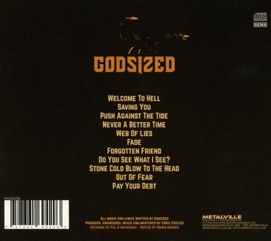 Heavy Lies the Crown (Digipack) - CD Audio di Godsized - 2