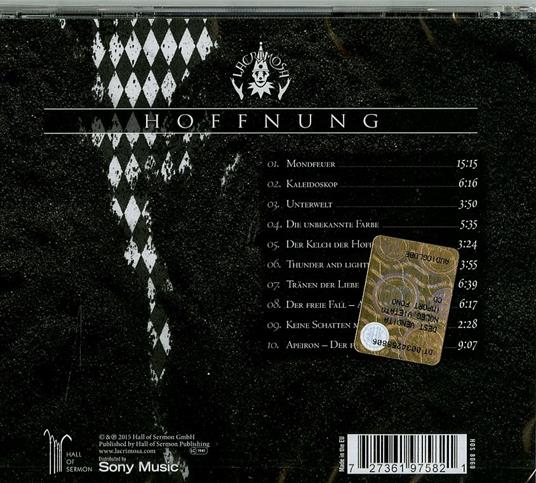 Hoffnung - CD Audio di Lacrimosa - 2