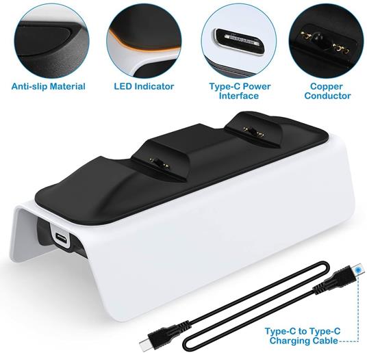 Xtreme 90511 Cavo USB-C per Controller PS5 - 3m Nero Xtreme 90511 Cavo USB-C per Controller PS5 - 3m Nero