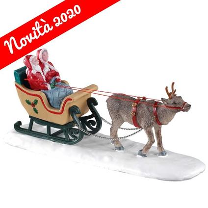 Lemax Slitta Del Polo Nord - North Pole Sleigh Ride Cod 03514