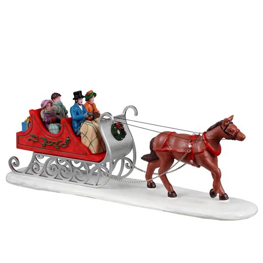 Lemax Tutti In Carrozza - Victorian Sleigh Cod 23589