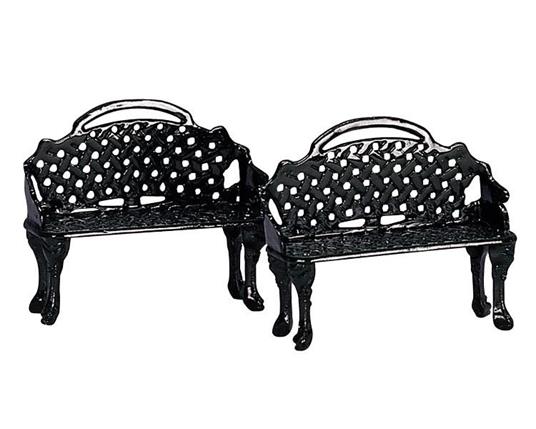 Lemax Panchine - Patio Bench, Set Da 2 Cod 34897