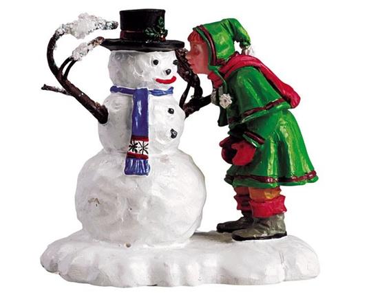 Lemax Bambina Che Parla Al Pupazzo Di Neve - Snow Sweetheart Cod 32726