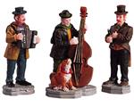 Lemax Artisti Di Strada - Streetside Trio Set Da 3 Cod 52035