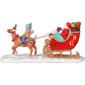 Lemax Babbo Natale Con Slitta - Santa'S Sleigh Cod 53210 Village Presepe - 2