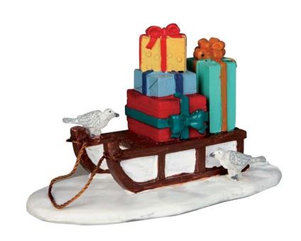 Villaggi di Natale Lemax Sled With Presents Cod. 54937