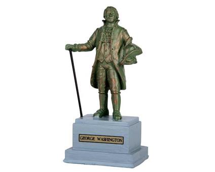 Villaggi di Natale Lemax Park Statue George Washington Cod. 64076