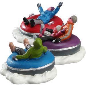 Lemax Ciambella - Tubing Family Set Da 3 Cod 73305 - 4