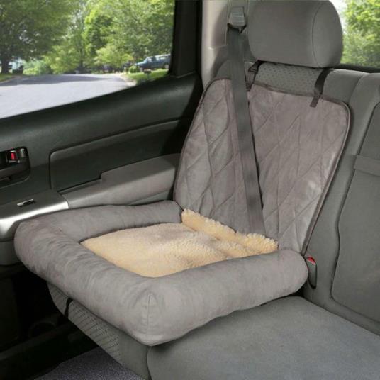 Happy Ride Cuccia per Cani Car Cuddler Piccola Grigia