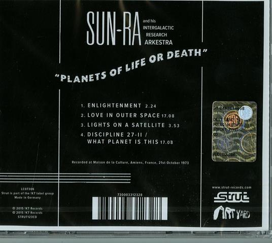 Planets of Life or Death - CD Audio di Sun Ra