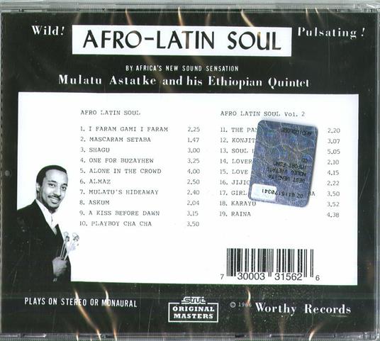 Afro Latin Soul vol.1, vol.2 - CD Audio di Mulatu Astatke - 2