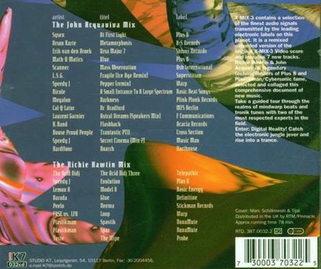 X Mix 3 - CD Audio - 2