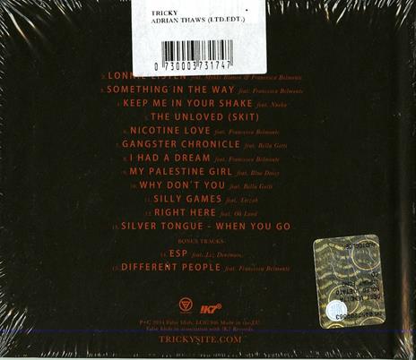 Adrian Thaws (Digibook Limited Edition) - CD Audio di Tricky - 2