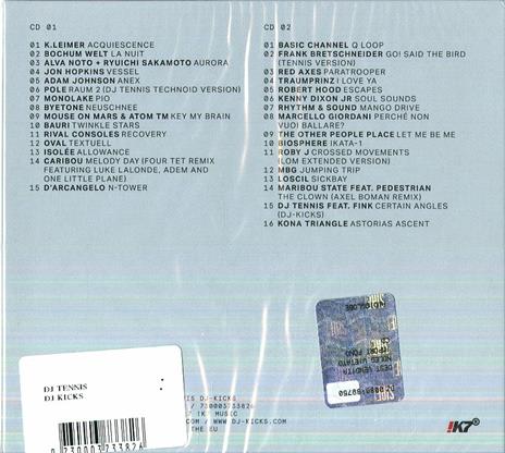 DJ Kicks - CD Audio di DJ Tennis - 2