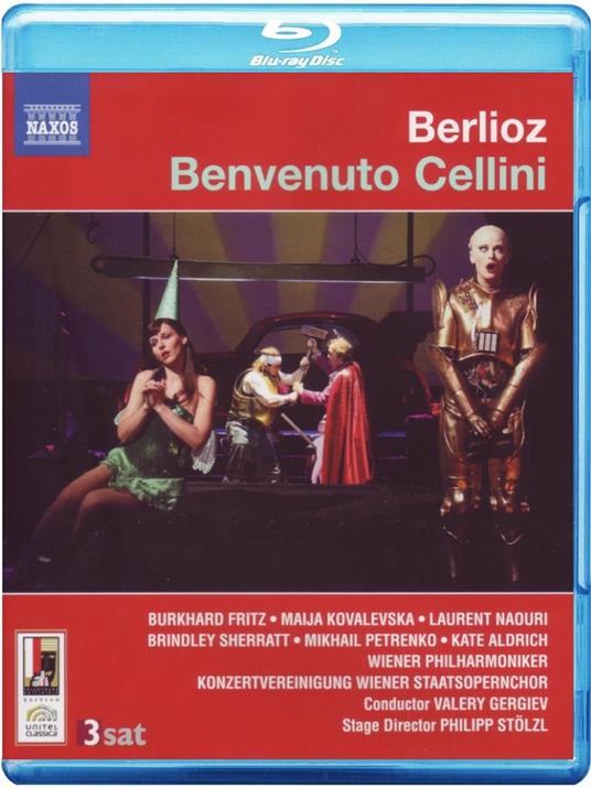 Hector Berlioz. Benvenuto Cellini (Blu-ray) - Blu-ray di Hector Berlioz,Bukhard Fritz
