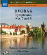 Sinfonie n.7 op.70, n.8 op.88 - Blu-ray Audio di Antonin Dvorak,Marin Alsop