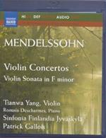 Concerto per violino op.64 MWV O 14, Concerto per violino MWV O 3 (Blu-ray)