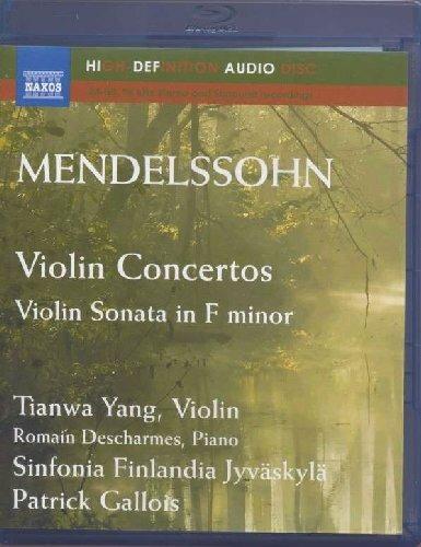 Concerto per violino op.64 MWV O 14, Concerto per violino MWV O 3 (Blu-ray) - Blu-ray di Felix Mendelssohn-Bartholdy,Tianwa Yang
