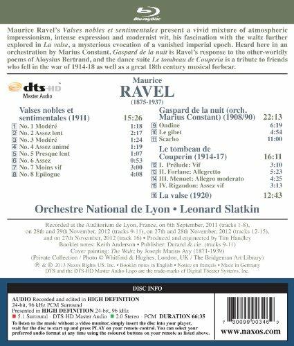 Opere orchestrali (integrale), Vol.2 - Blu-ray di Maurice Ravel,Leonard Slatkin - 2