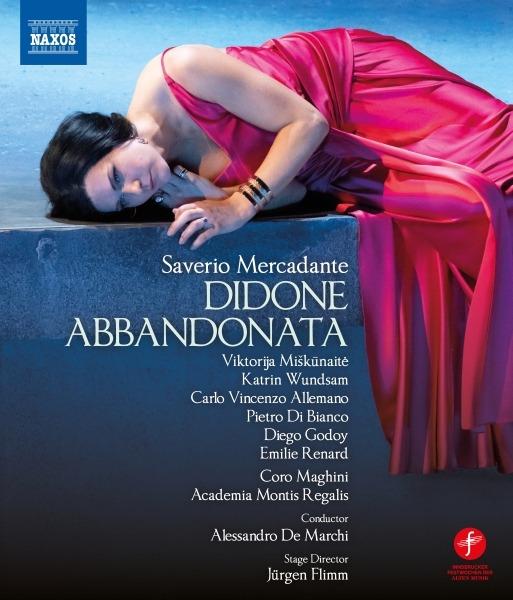 Didone abbandonata (Dramma per musica in 2 atti) (Blu-ray) - Blu-ray di Saverio Mercadante,Academia Montis Regalis