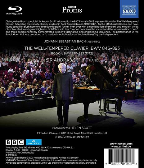Il clavicembalo ben temperato (Blu-ray) - Blu-ray di Johann Sebastian Bach - 2