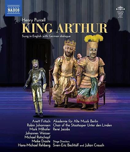 King Arthur (Blu-ray) - Blu-ray di Henry Purcell,René Jacobs