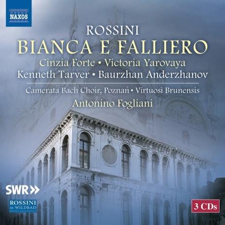 Bianca e Falliero. Melodramma in 2 atti - CD Audio di Gioachino Rossini