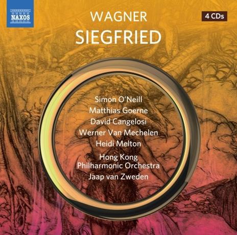 Siegfried - CD Audio di Richard Wagner,Matthias Goerne,Simon O'Neill,Jaap van Zweden,Hong Kong Philharmonic Orchestra