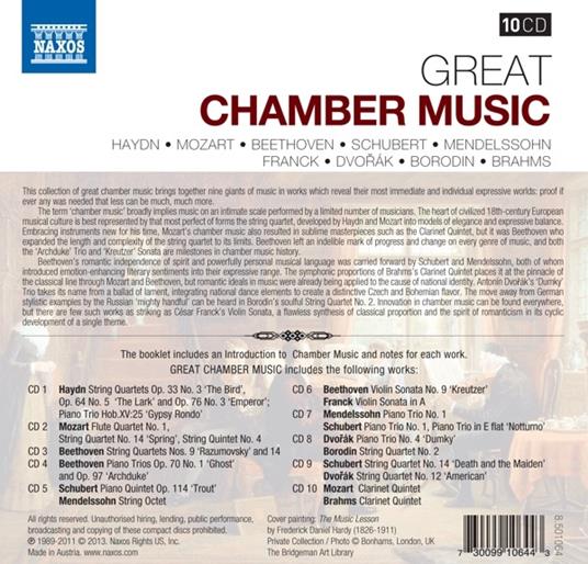 Great Chamber Music - CD Audio