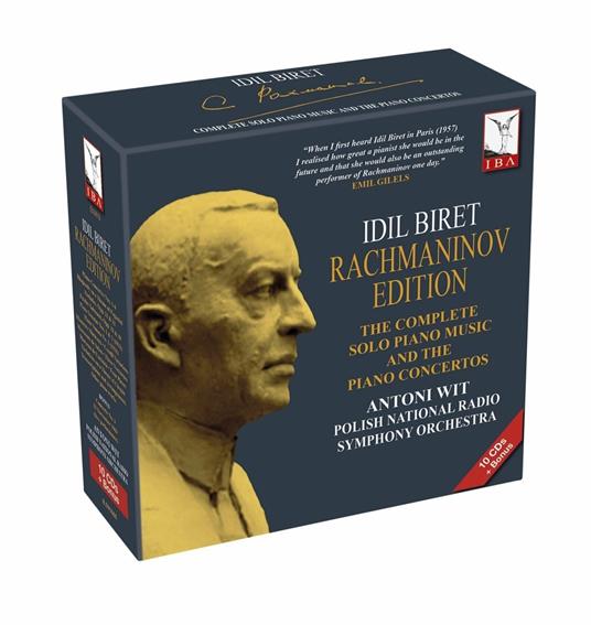 Musica per pianoforte completa - CD Audio di Sergei Rachmaninov,Idil Biret,Polish National Radio Symphony Orchestra