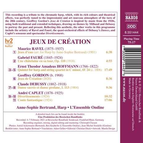 Jeux De Creation - CD Audio di Anne-Sophie Bertrand - 2